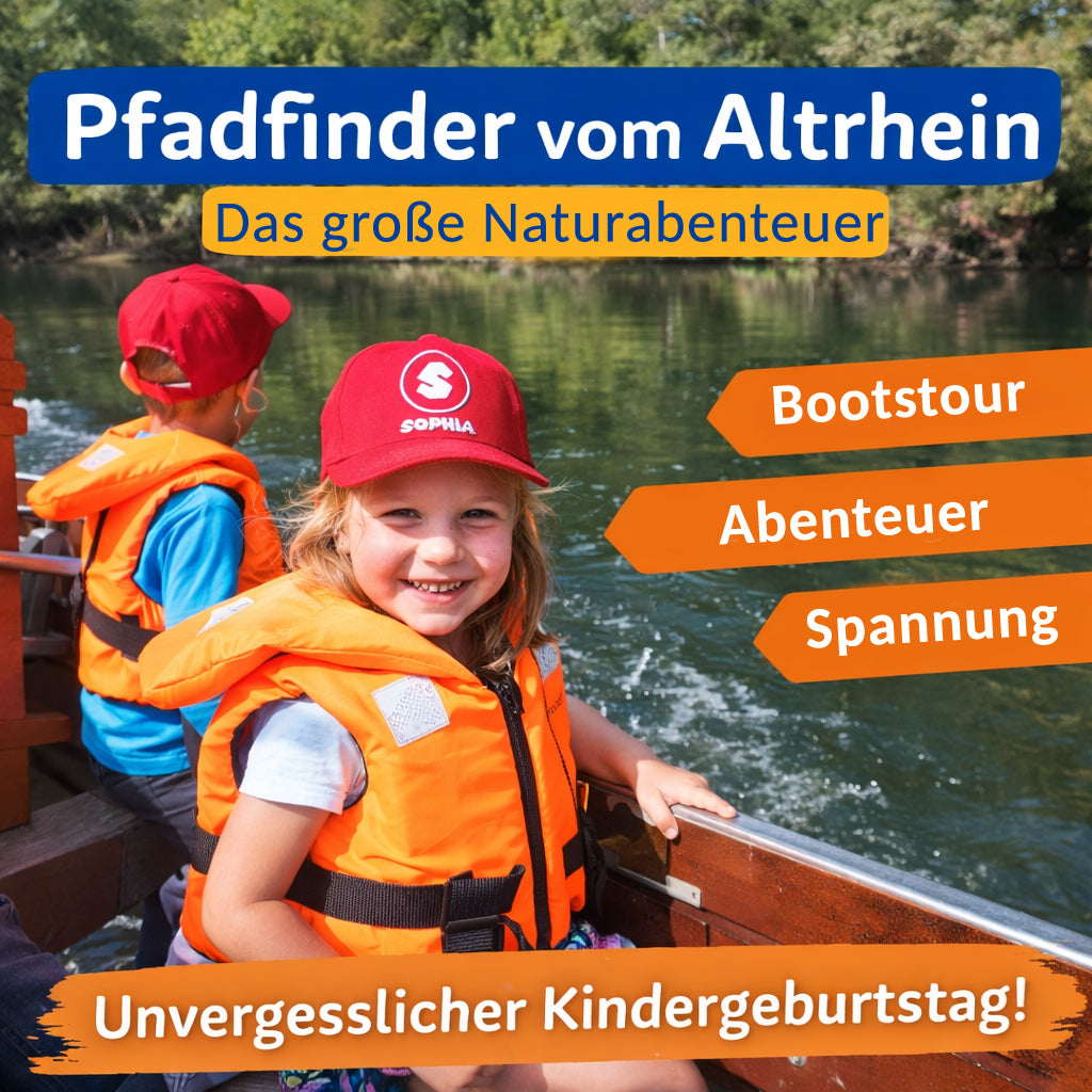 Pfadfinder Abenteuer Kinder Geburtstag auf dem Wasser