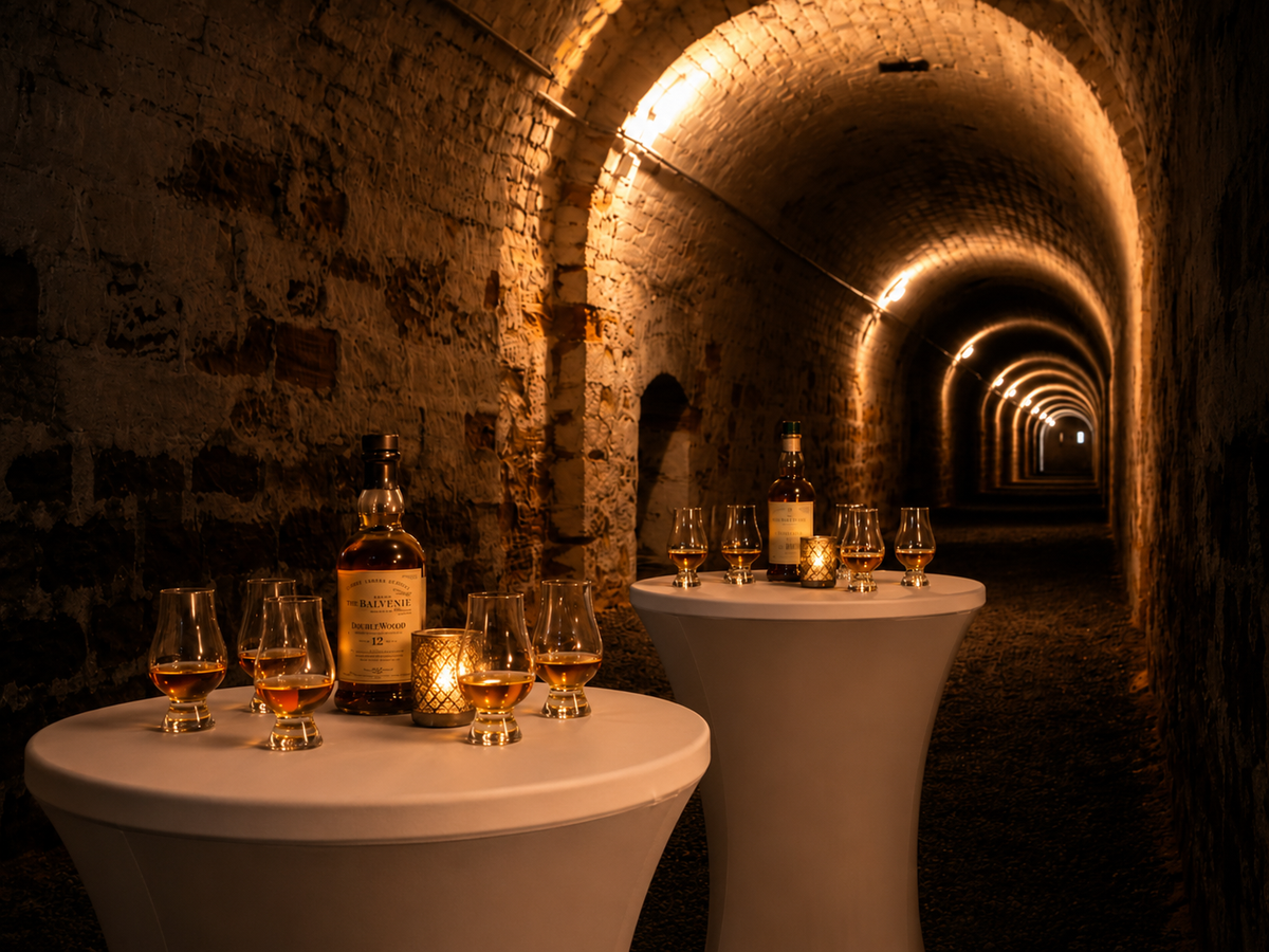 Whisky & Festungführung – Whisky Tasting in den Minengängen von Germersheim