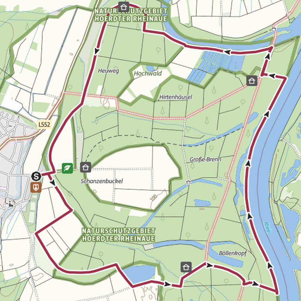 All Inklusive Premium Treidlerweg Hördt Wanderung - inkl. Verpflegung